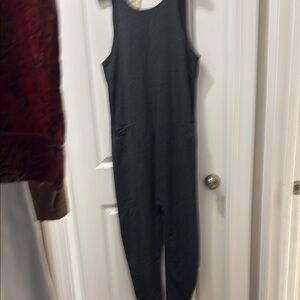 Lunya Black Sleeveless Jumpsuit NWOT